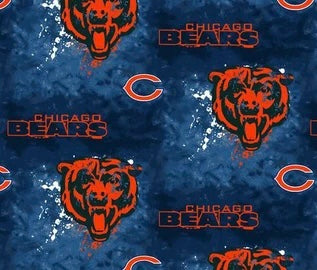 Fabric Traditions NFL Chicago Bears – Eleanor's Quilts and Fabrics