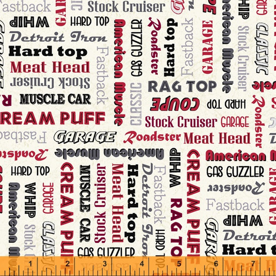 WINDHAM FABRICS AMERICAN MUSCLE COLLECTION