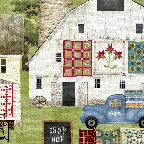Shop Hopping - 3 Wishes Fabric