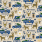 Sykel NCAA Cotton Fabric