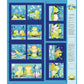 Clothworks Fabrics Suzy Bee Fabric Book Panel Paul&