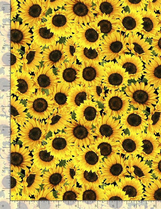 TIMELESS TREASURES FLEUR SUNFLOWER