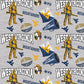 Sykel NCAA Cotton Fabric