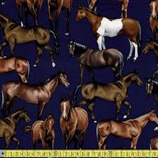 Timeless Treasures - Realistic Horses