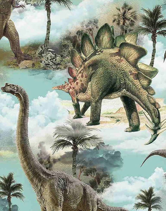 Timeless Treasures Dino T-Rex, Stegosaurus