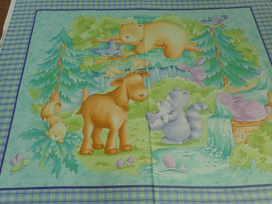 SPRINGS CREATIVE MOOSE AND FRIENDS BABY PANEL