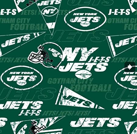 Fabric Traditions NFL New York Jets Green