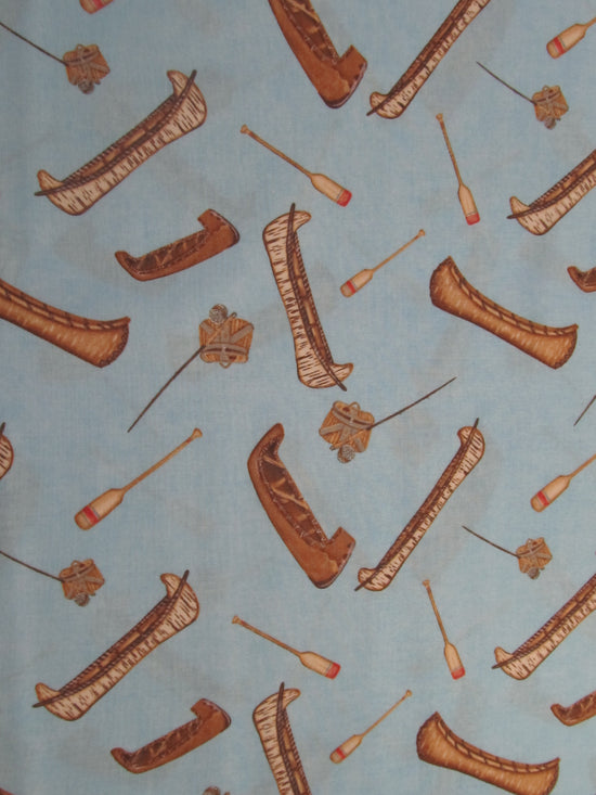 SOUTH SEA IMPORT- CANOE ALLOVER PRINT