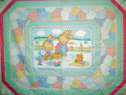 Marshall Dry Goods Bunny Daze Crib