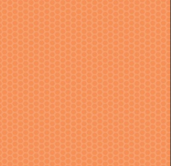 Riley Blake Honeycomb Dot Orange