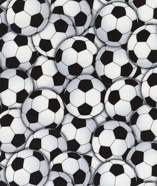 Timeless Treasures Gail Soccer Balls