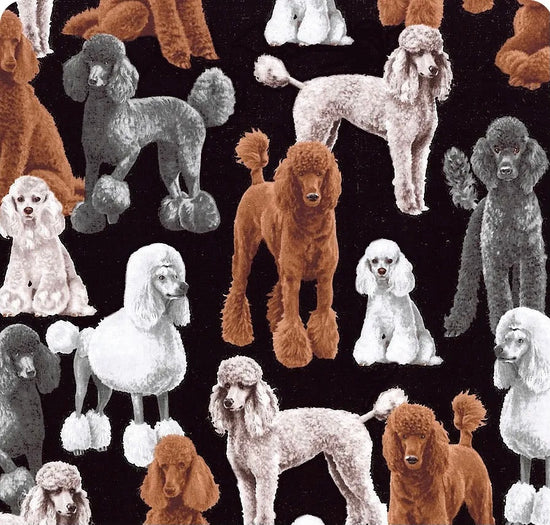 Timeless Treasures Pure Breed Dogs Standard Poodle