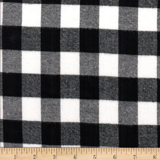 Wind star 1in Buffalo Check Blk/Wht