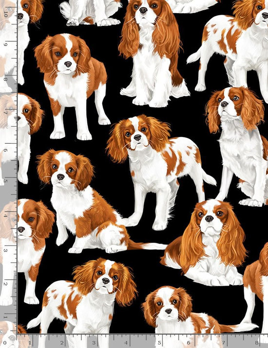 Timeless Treasures Pure Breed Dogs Cavalier King Charles