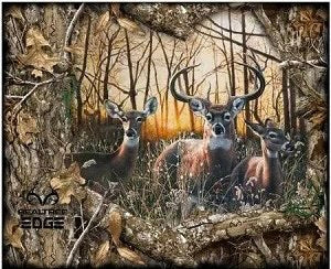 Print Concepts Real Tree Daybreak Edge Deer Panel