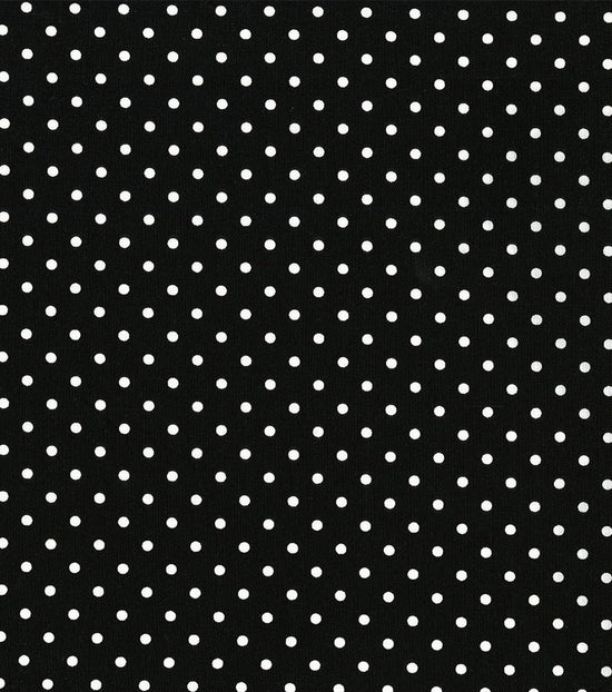 Timeless Treasures Black Basic Pin Dot