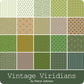 Marcus Fabrics Vintage Viridians  (42 10x10 Squares)