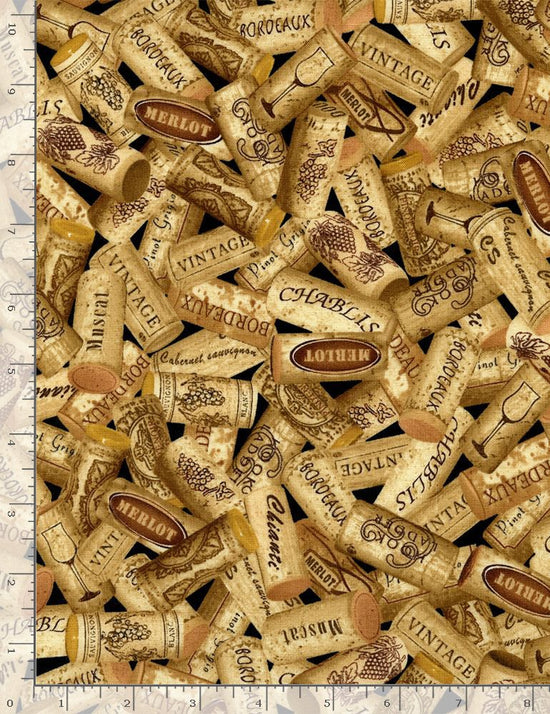 Timeless Treasures Wine Natural Wine Corks