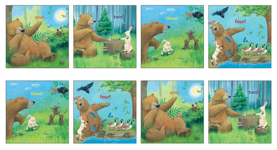 Elizabeth Studios Bear Counts Book Panel