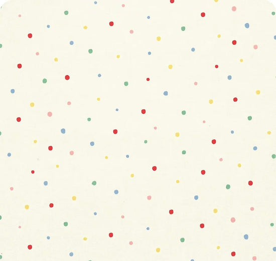 Timeless Treasures Cute Painted Dots Cream