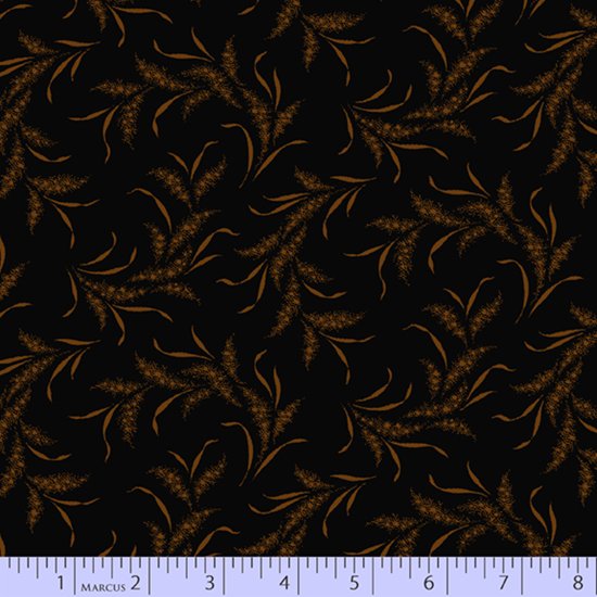 Marcus Fabrics Grassland Flannels Wheat Black