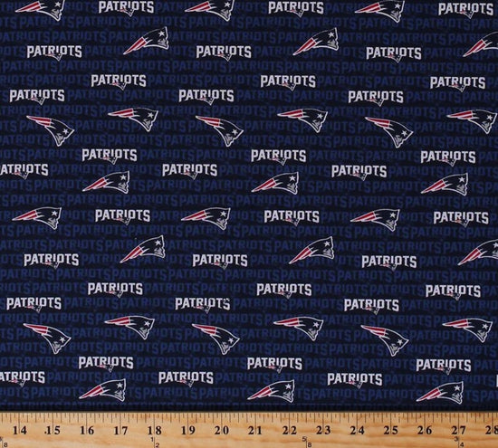 Fabric Traditions NFL New England Patriots Blue