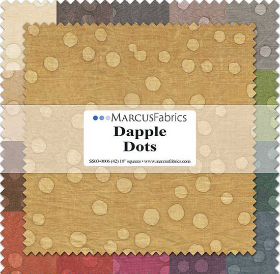 Marcus Fabrics Dapple Dots 10x10 Squares