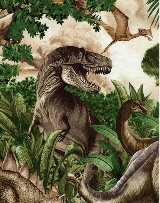 Timeless Treasures Michael Dino T-Rex