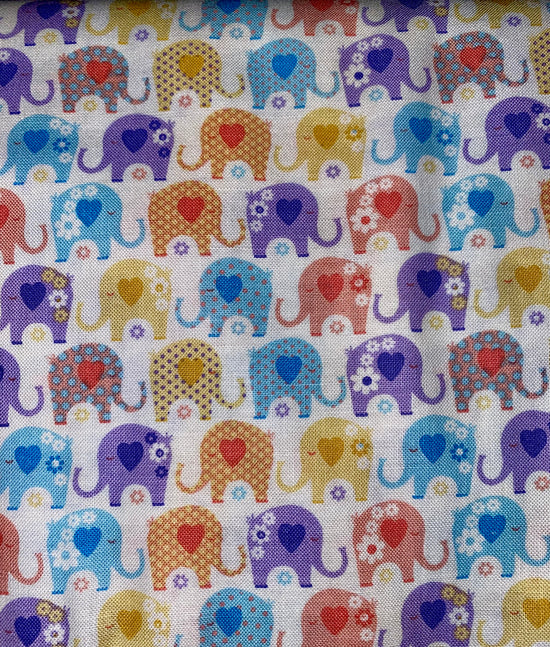 Nursery  Cotton Elephants