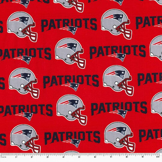 Fabric Traditions NFL New England Patriots Red