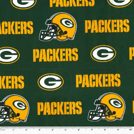 Fabric Traditions NFL Green Bay Packers Green