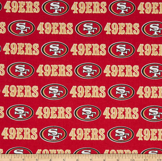 Fabric Traditions NFL San Francisco 49ers Red