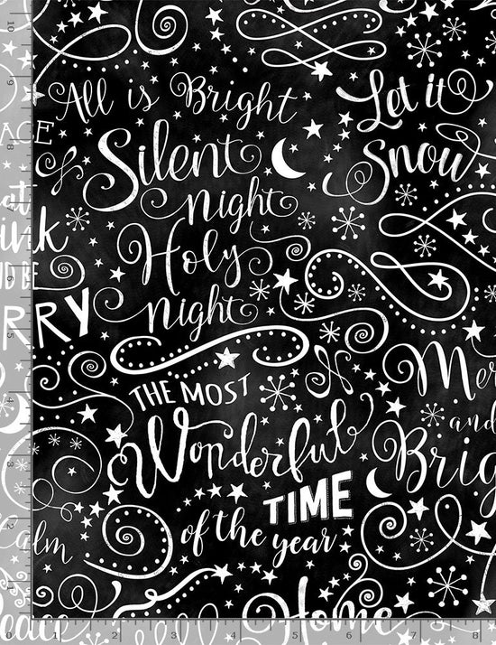 Timeless Treasures Holiday Silent Night Words