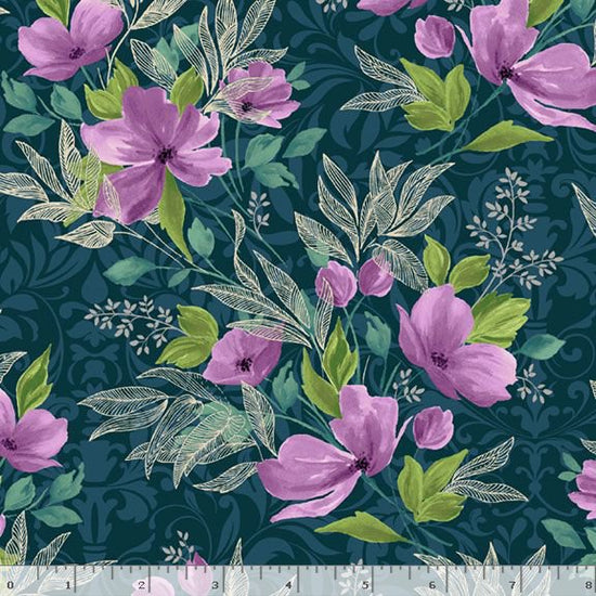 MARCUS FABRICS PRETTY PURPLE PETALS COLLECTION BY LAURA BERRINGER