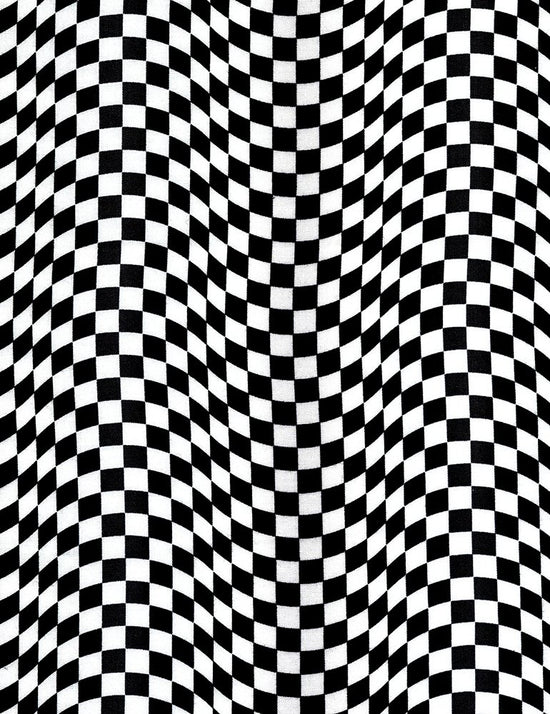 TIMELESS TREASURES CHECKERED FLAG