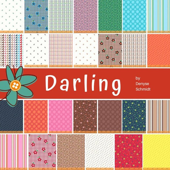 WINDHAM FABRICS DARLING BY DENYSE SCHMIDT JELLY ROLLS (2.5" STRIPS)