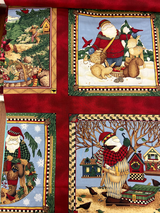 Quilting Treasures Old World Santa Panel