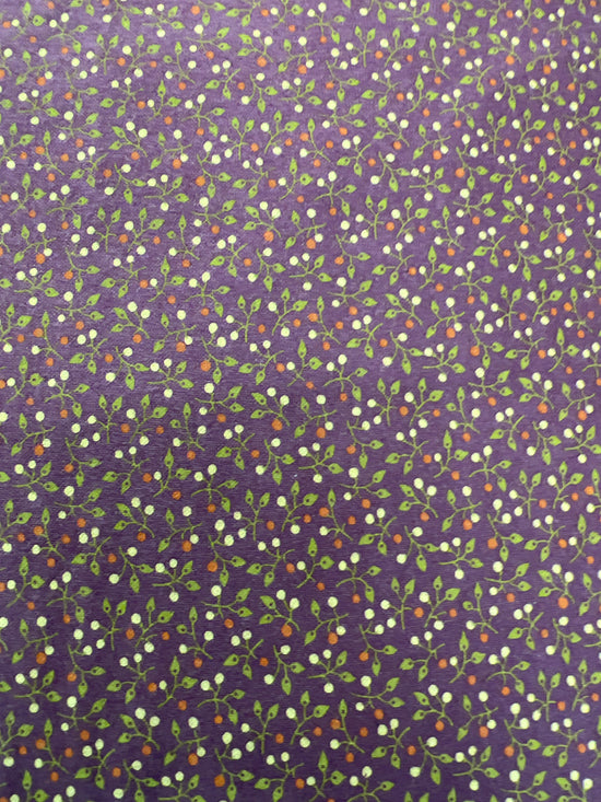 Marcus Fabrics Grassland Flannels Berries Purple