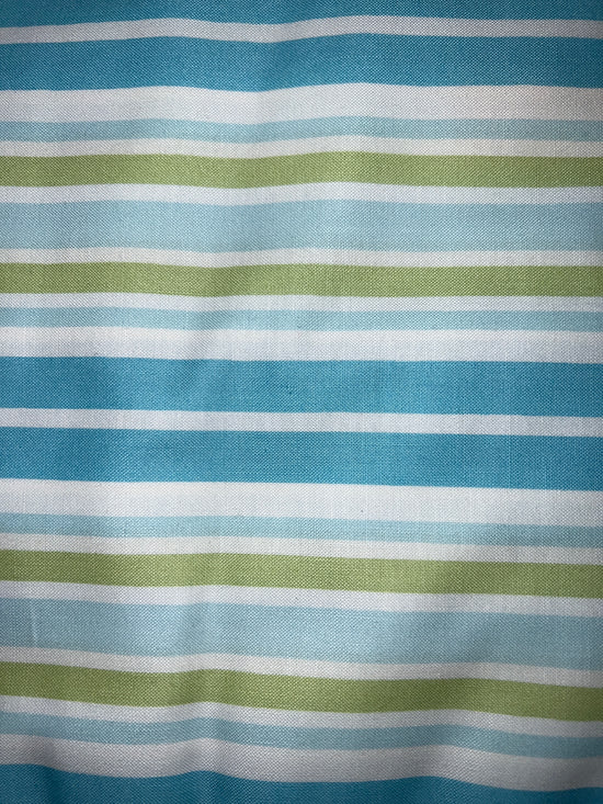 Free Spirit Little House Ice Cream Stripe Turquoise